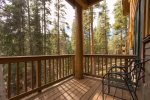 Forested views create a serene environment at Trappers Crossing